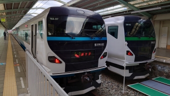 伊豆急下田駅から熱海駅の乗車記録(乗りつぶし)写真