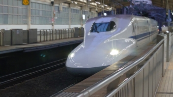 熱海駅から名古屋駅の乗車記録(乗りつぶし)写真