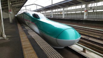 古川駅から盛岡駅の乗車記録(乗りつぶし)写真