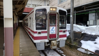 越後湯沢駅から直江津駅の乗車記録(乗りつぶし)写真