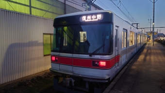 北須坂駅から信州中野駅の乗車記録(乗りつぶし)写真