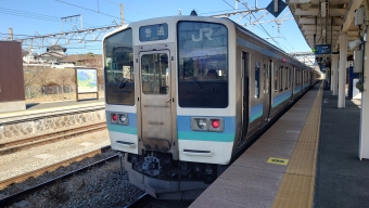 小淵沢駅から日野春駅の乗車記録(乗りつぶし)写真