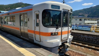 飛騨一ノ宮駅から高山駅の乗車記録(乗りつぶし)写真