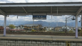 北長野駅 写真:駅名看板