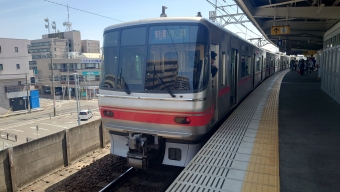 須ヶ口駅から津島駅の乗車記録(乗りつぶし)写真