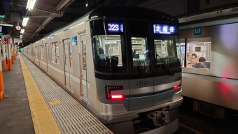 北千住駅から西新井駅の乗車記録(乗りつぶし)写真