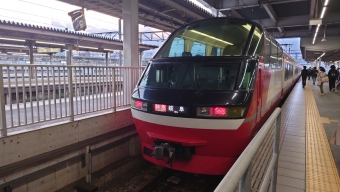 豊橋駅から名鉄名古屋駅の乗車記録(乗りつぶし)写真