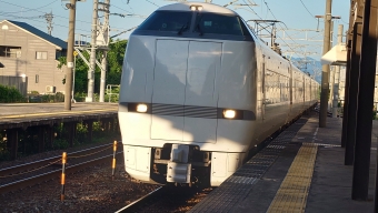加賀温泉駅から米原駅の乗車記録(乗りつぶし)写真