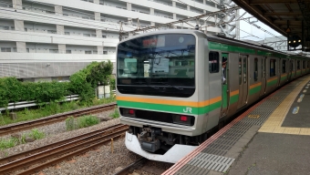 大船駅から北鎌倉駅の乗車記録(乗りつぶし)写真