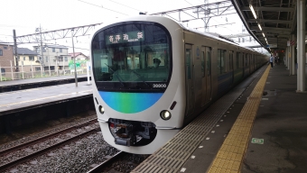 西所沢駅から所沢駅の乗車記録(乗りつぶし)写真