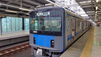 石神井公園駅から練馬駅の乗車記録(乗りつぶし)写真