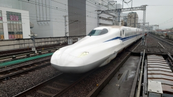 新横浜駅から豊橋駅の乗車記録(乗りつぶし)写真
