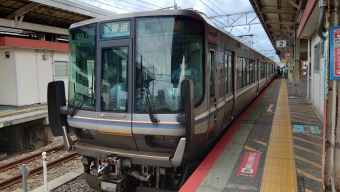 山科駅から堅田駅の乗車記録(乗りつぶし)写真