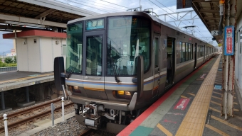 堅田駅から近江舞子駅の乗車記録(乗りつぶし)写真