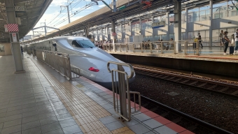 広島駅から小倉駅の乗車記録(乗りつぶし)写真