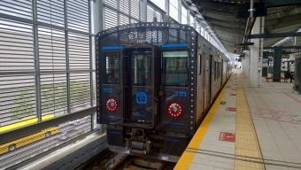 長崎駅から浦上駅の乗車記録(乗りつぶし)写真