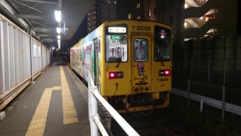 伊万里駅から西唐津駅の乗車記録(乗りつぶし)写真