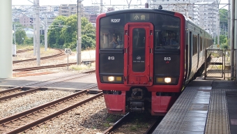 香椎駅から赤間駅の乗車記録(乗りつぶし)写真