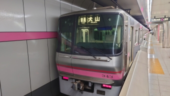 平安通駅から犬山駅の乗車記録(乗りつぶし)写真