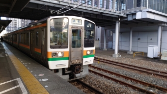 藤枝駅から浜松駅の乗車記録(乗りつぶし)写真