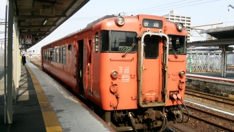 岩国駅から徳山駅の乗車記録(乗りつぶし)写真