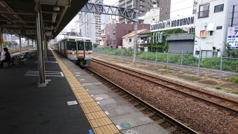 清水駅から熱海駅の乗車記録(乗りつぶし)写真
