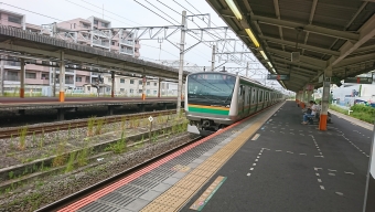 熱海駅から茅ケ崎駅の乗車記録(乗りつぶし)写真