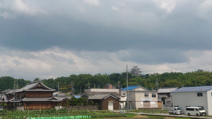 鉄道乗車記録の写真:車窓・風景(3)        「伊賀上野城」