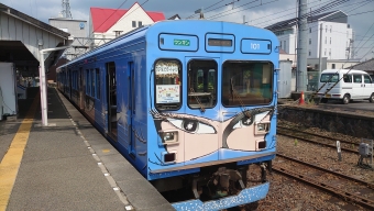 上野市駅から伊賀神戸駅の乗車記録(乗りつぶし)写真