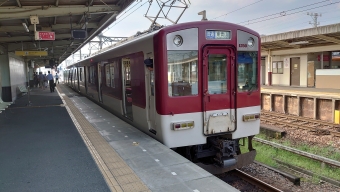 青山町駅から伊勢中川駅の乗車記録(乗りつぶし)写真