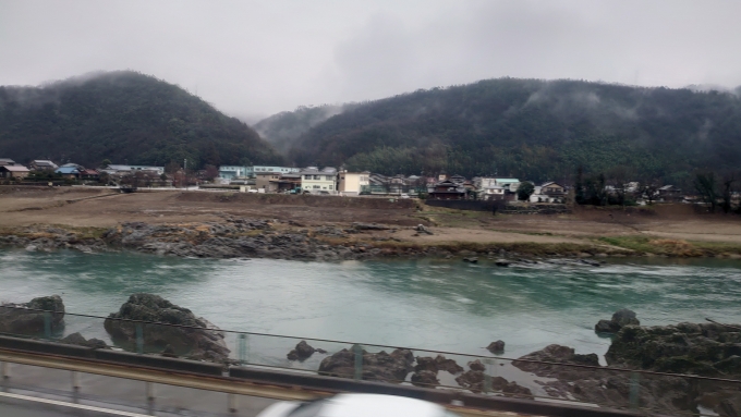 鉄道乗車記録の写真:車窓・風景(2)        「木曽川」