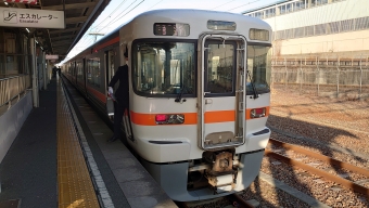 清水駅から三島駅の乗車記録(乗りつぶし)写真