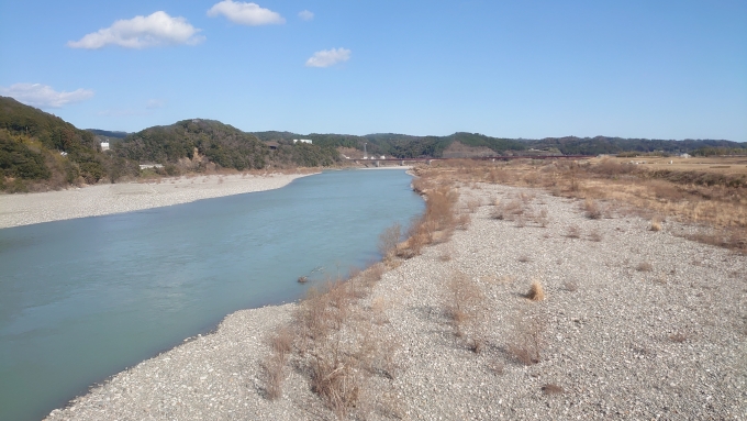 鉄道乗車記録の写真:車窓・風景(3)        「大井川」