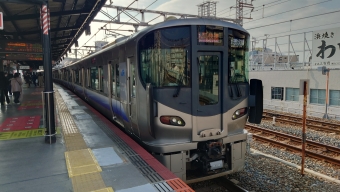 新今宮駅から西九条駅の乗車記録(乗りつぶし)写真