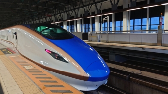 新高岡駅から敦賀駅の乗車記録(乗りつぶし)写真