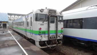 蘭越駅から小樽駅の乗車記録(乗りつぶし)写真