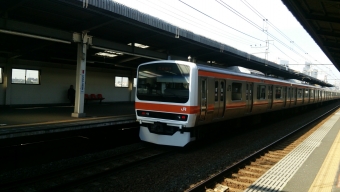 東京駅から市川塩浜駅の乗車記録(乗りつぶし)写真