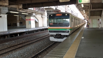 小山駅から沼津駅の乗車記録(乗りつぶし)写真