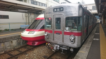 信州中野駅から湯田中駅の乗車記録(乗りつぶし)写真