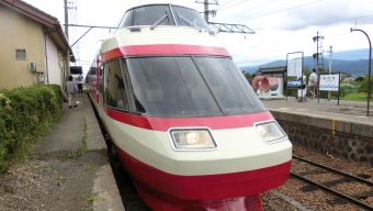 小布施駅から信州中野駅の乗車記録(乗りつぶし)写真