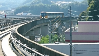 長楽寺駅から新白島駅の乗車記録(乗りつぶし)写真