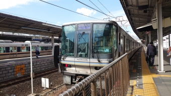 草津駅から西明石駅の乗車記録(乗りつぶし)写真