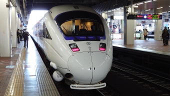 博多駅から別府駅の乗車記録(乗りつぶし)写真