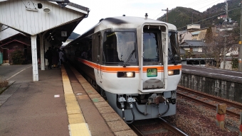 飛騨古川駅から下呂駅の乗車記録(乗りつぶし)写真