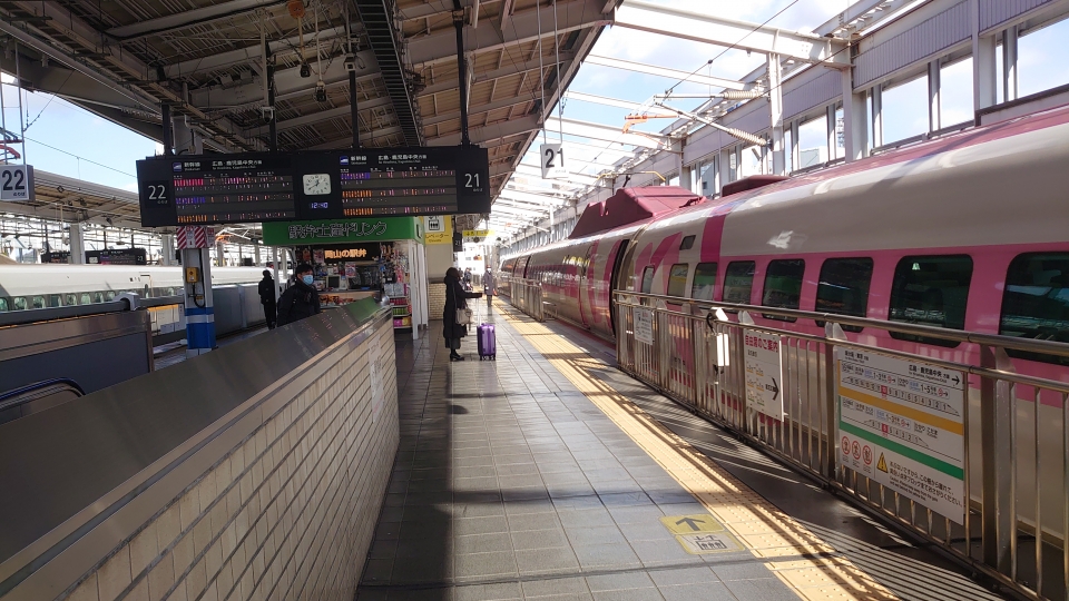 鉄道乗車記録「新大阪駅から岡山駅」乗車した列車(外観)の写真(5) by river180 撮影日時:2021年01月