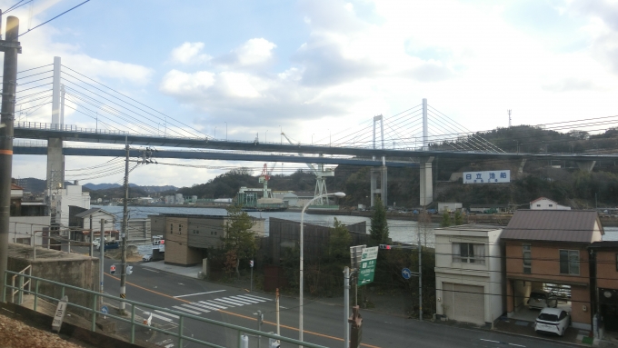 鉄道乗車記録の写真:車窓・風景(5)        「尾道大橋」