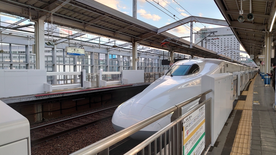 鉄道乗車記録「岡山駅から姫路駅」乗車した列車(外観)の写真(1) by river180 撮影日時:2021年01月