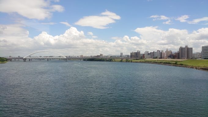 鉄道乗車記録の写真:車窓・風景(4)        「淀川」