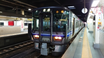 金沢駅から西金沢駅の乗車記録(乗りつぶし)写真
