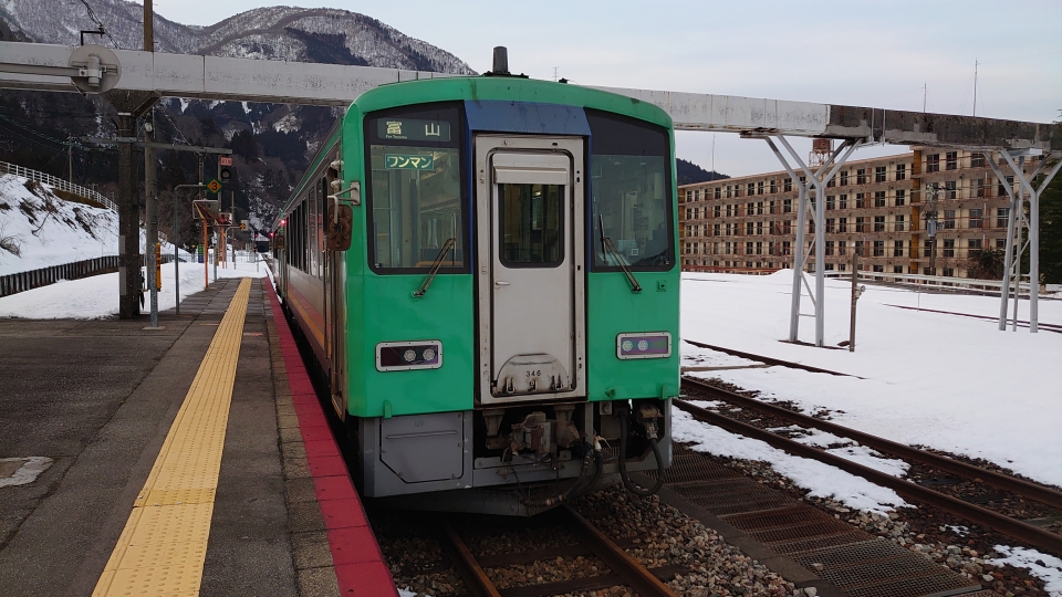 鉄道乗車記録「富山駅から猪谷駅」乗車した列車(外観)の写真(4) by river180 撮影日時:2021年02月